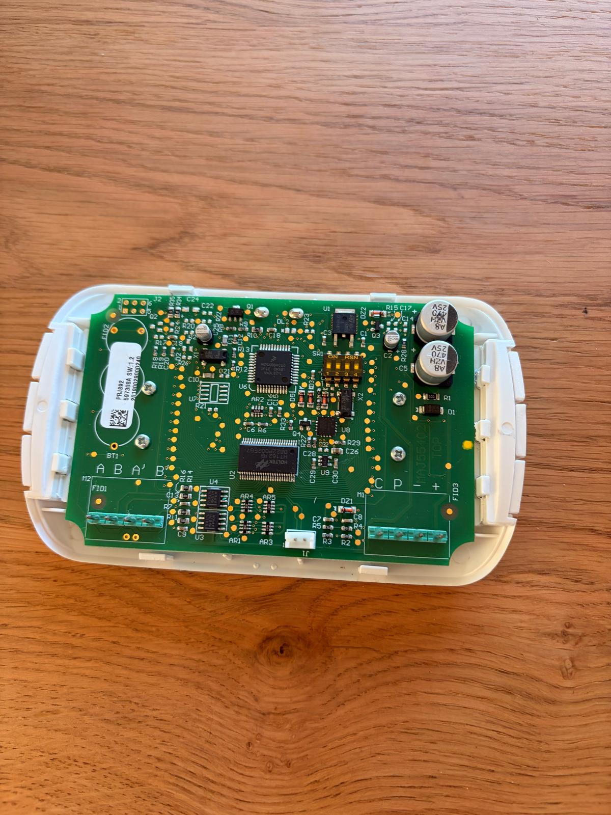 PCB del comando autonomo touch